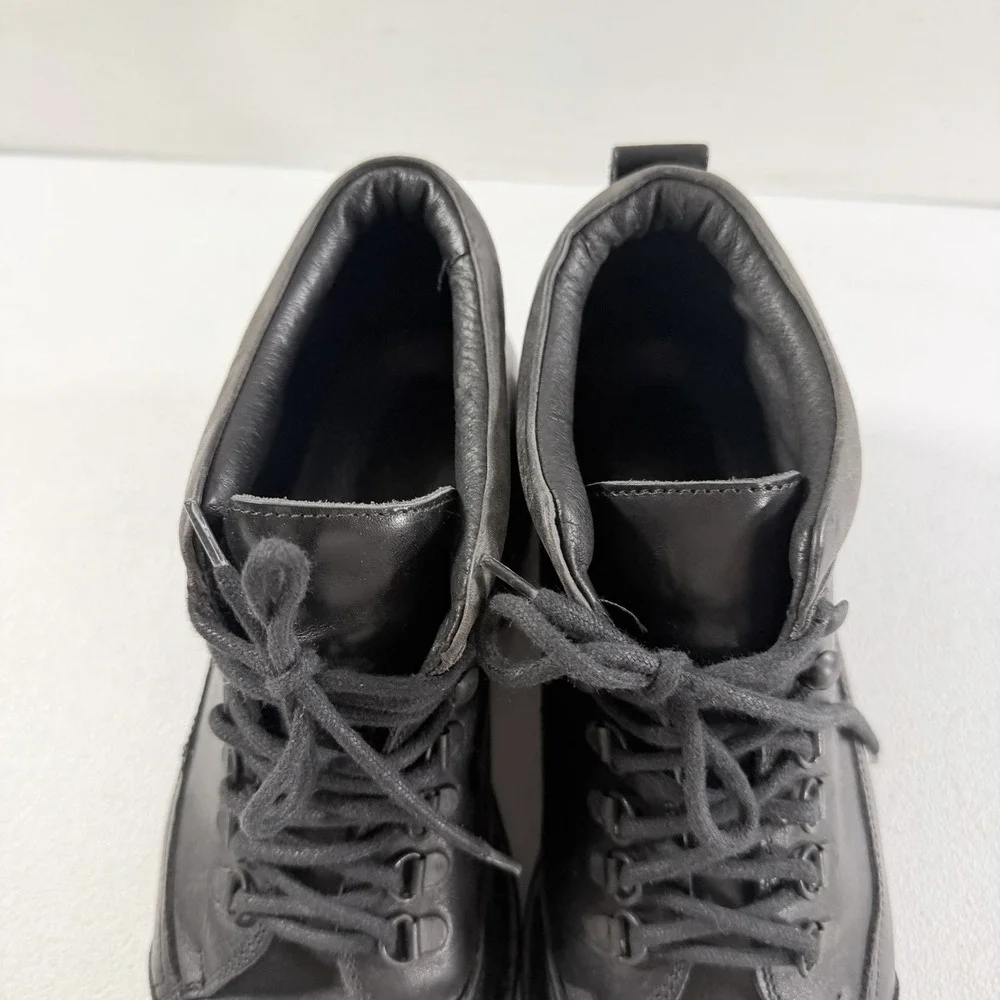 Johnston & Murphy Men's Black Leather Chukka Ankle Boots Size 8.5 Casual 20-3855